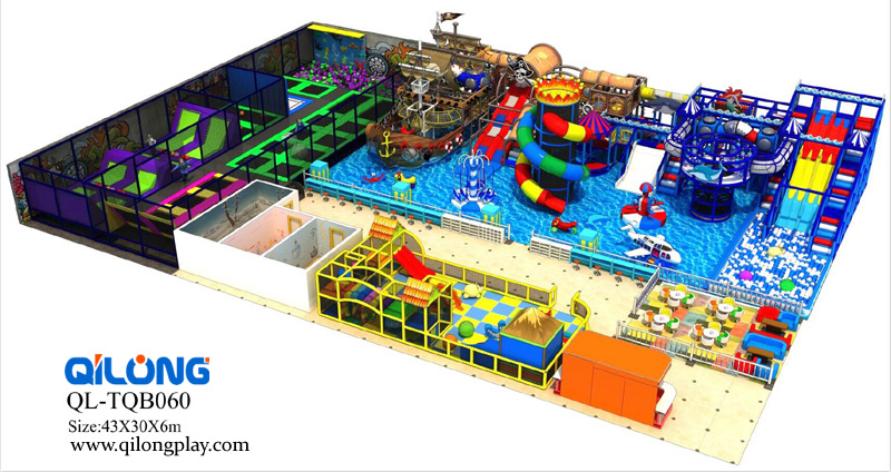 Kids popular customized size soft material indoor play castle for sale indoor