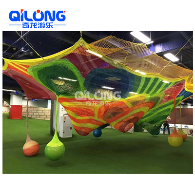 New Design Children Commercial Kids Small Indoor Playground Equipment with climbing net