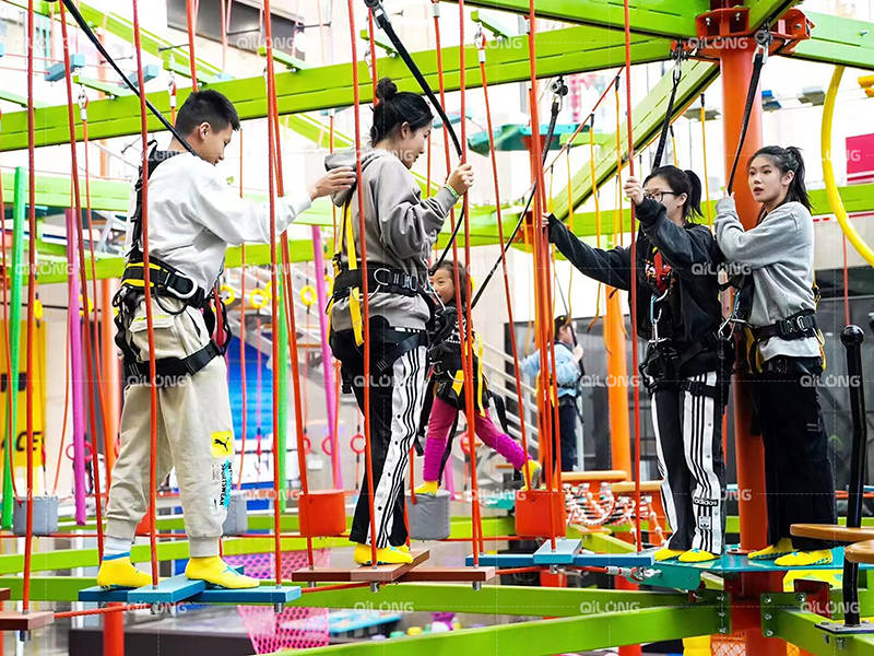 Adventure rope course for adult