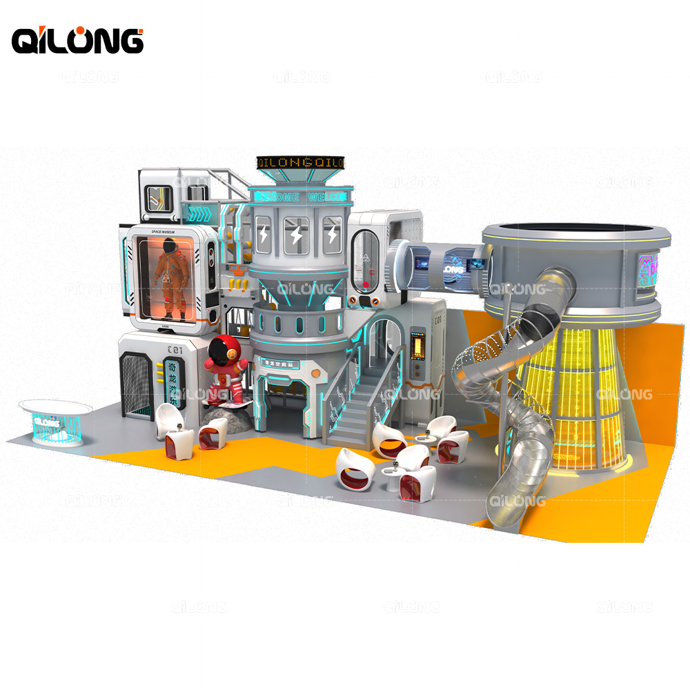 QiLong Children Indoor Playground Family Entertainment Playground Equipment Factory