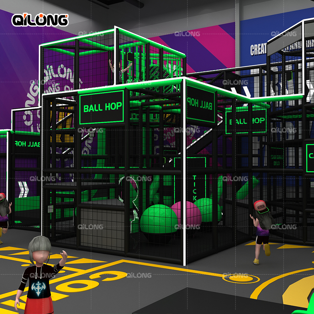 Soar to New Heights at Our Indoor Trampoline Park