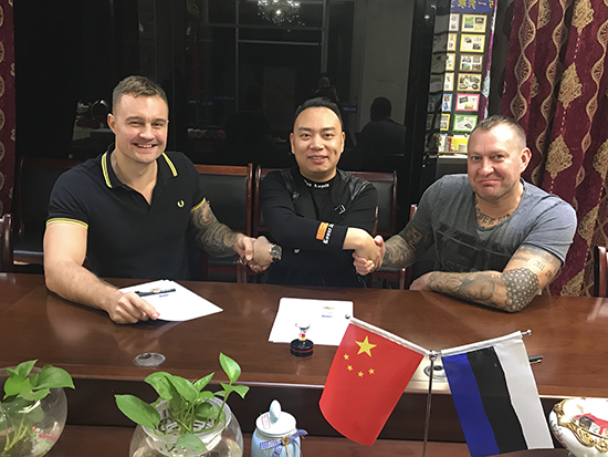 Estonian customers visit QILONG