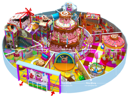 Electric Indoor playground  improves children's memory