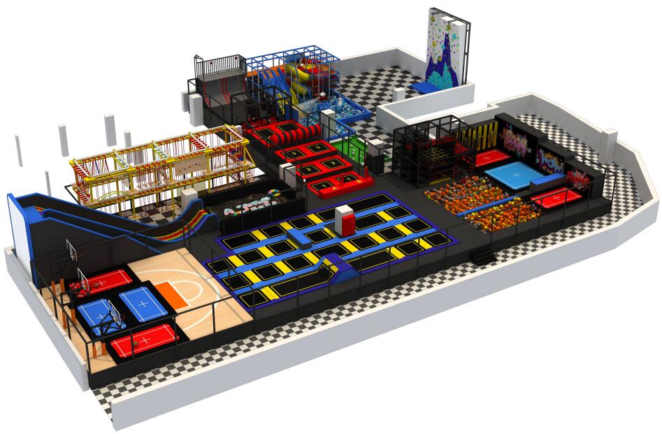 New Trampoline park project,new product!
