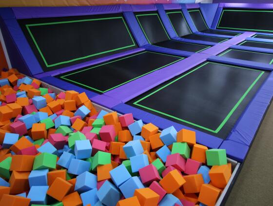 What is the investment cost of trampoline park?