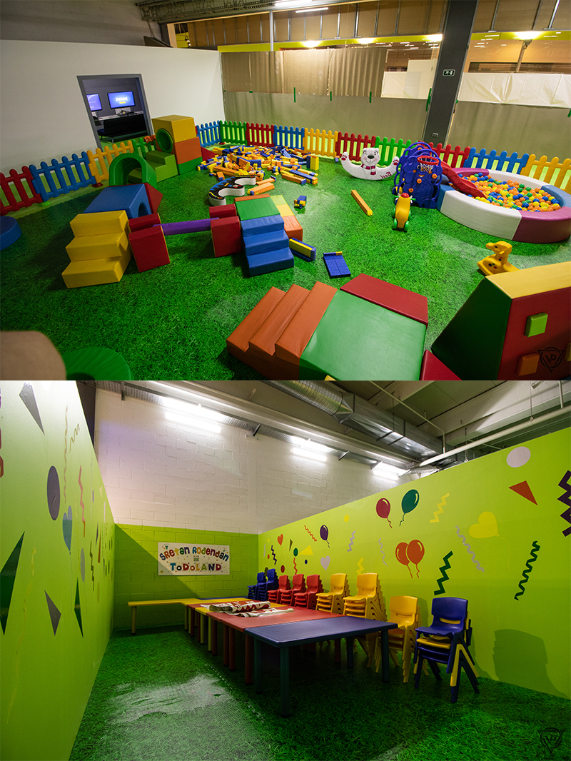 What are the expansion projects for Indoor playground?
