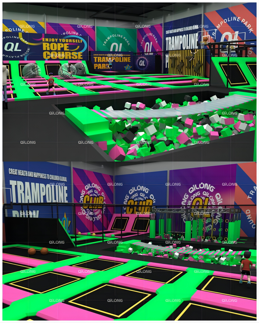 Experience Thrills and Fun at Our Indoor Trampoline Park