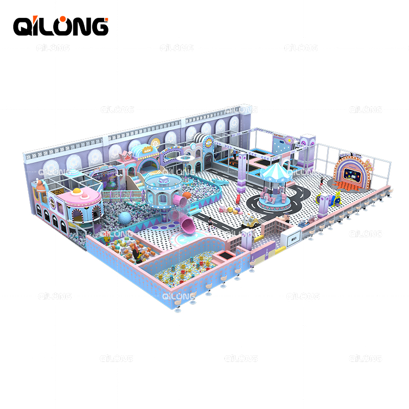 Indoor Playground Kids Combination Soft Play Equipment Sensory Toys Children Party Mobile Playground
