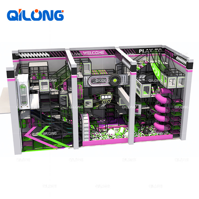 China Ninja Warrior Equipment Indoor Play Set Manufacturer for Kids