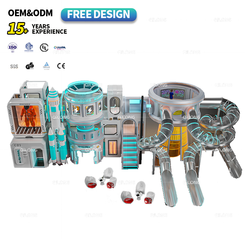 Space Contemporary Indoor Play Center Area Kids Play Zone Indoor Commercial Customized Style Equipment