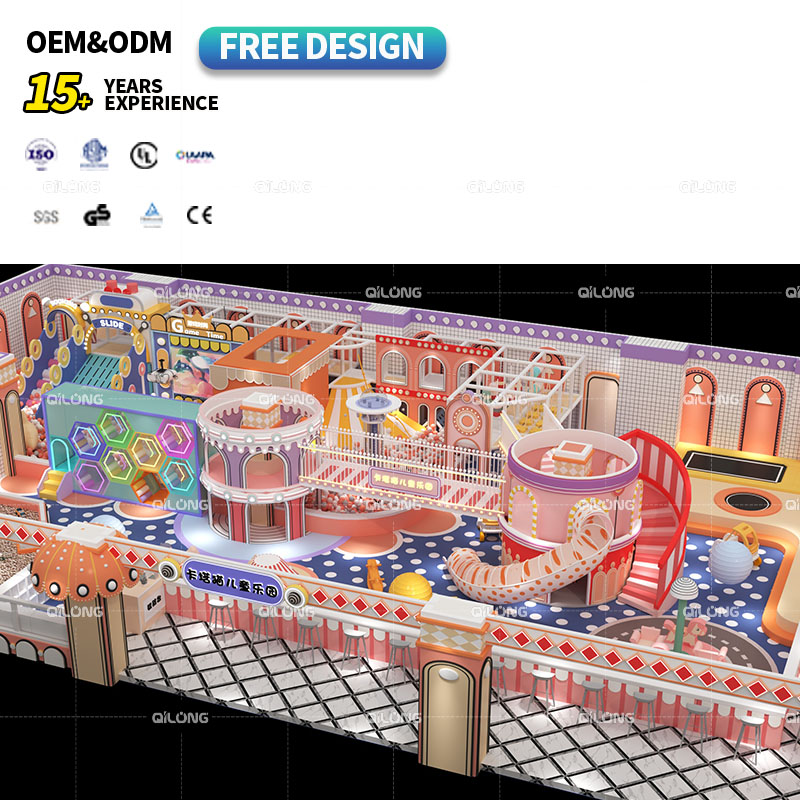 Kids Amusement Park Indoor Playground Equipment Soft Play Area Amusement Park Facilities for Kids Children's Play Ground