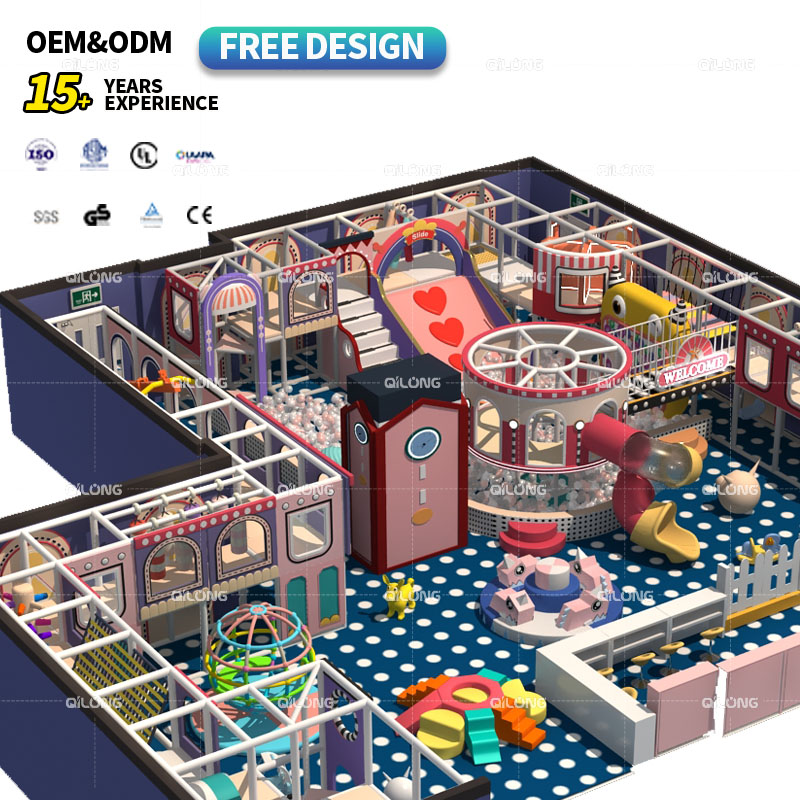 Commercial Shopping Mall Center Play Amusement Park Play Center Indoor Playground Toddler Children's Soft Play Equipment